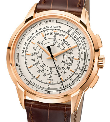Patek Philippe 5975R-001 Multi-Scale Chronograph Rose Gold mens watches